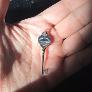 Please Return to Tiffany & Co Key Pendant Charm